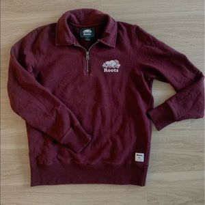 Roots quarter zip